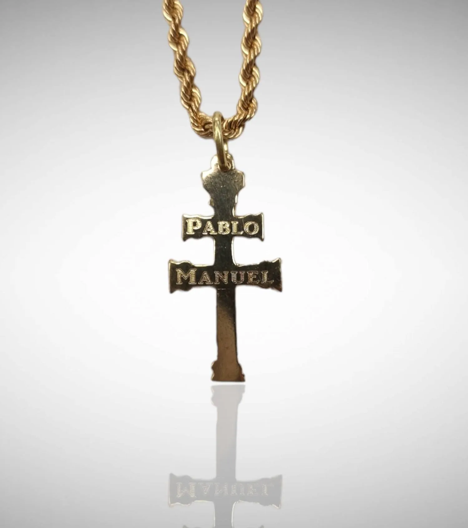 Cruz de Caravaca personalizada