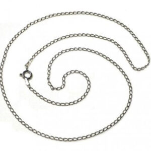 cadena de plata unisex