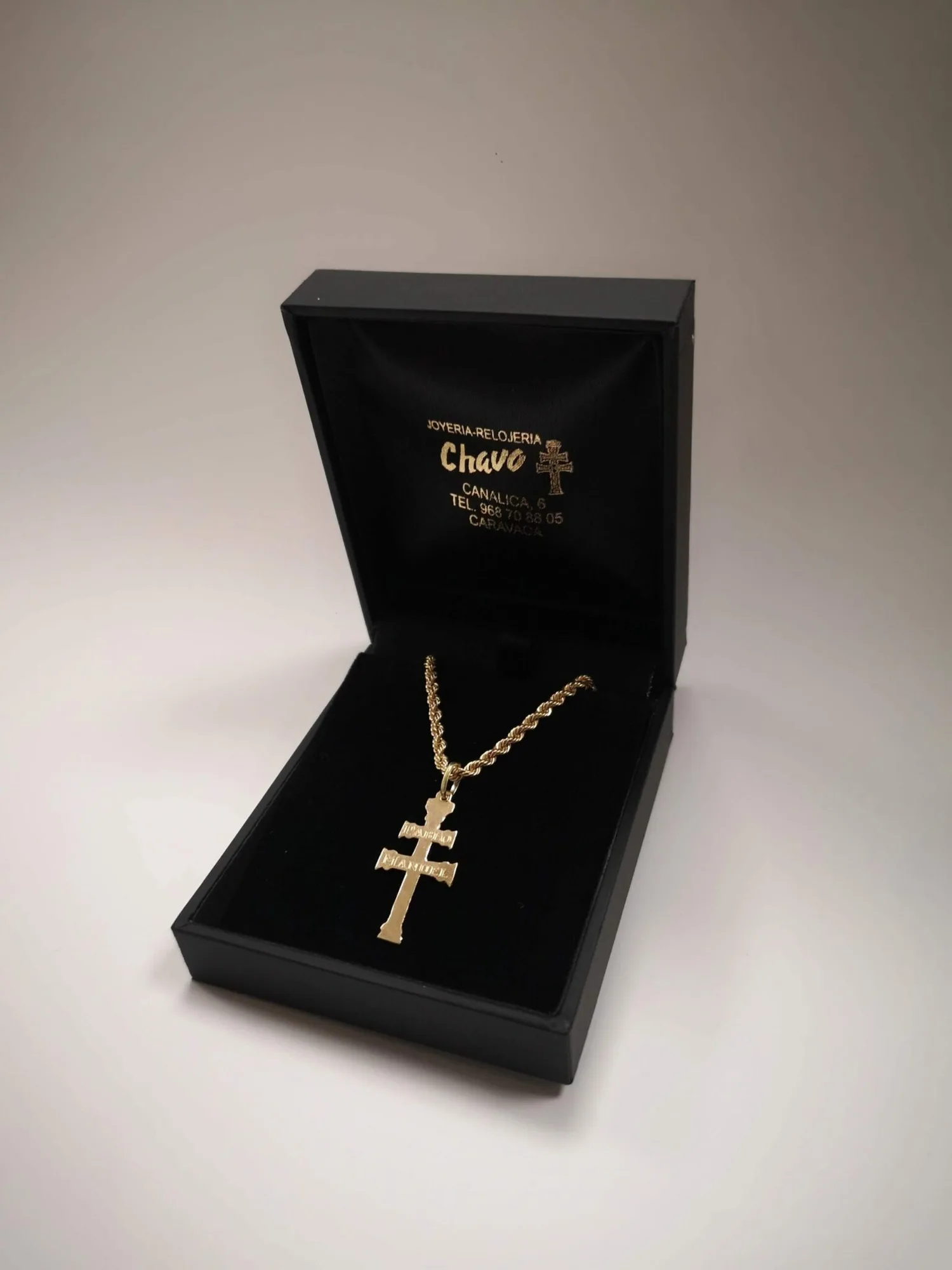 Cruz de Caravaca Personalizada Oro18k | 29mm - Imagen 4