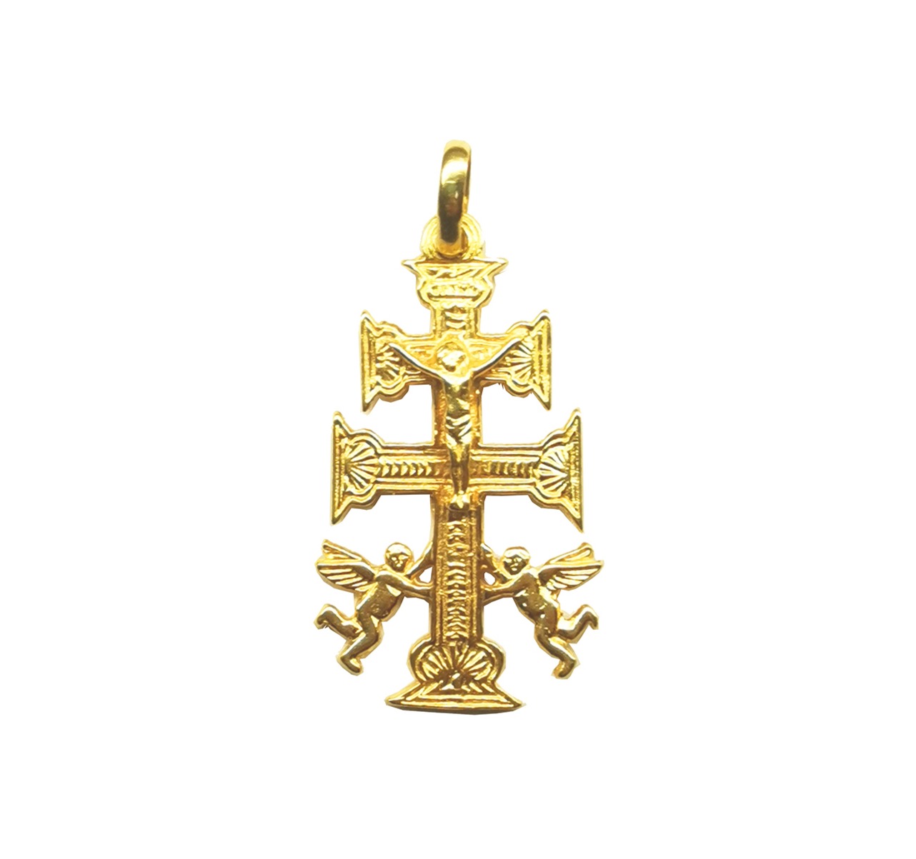 Cruz de Caravaca con ángeles