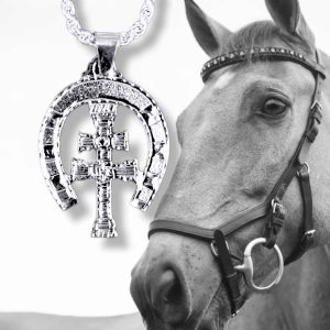 cruz de caravaca caballos del vino plata