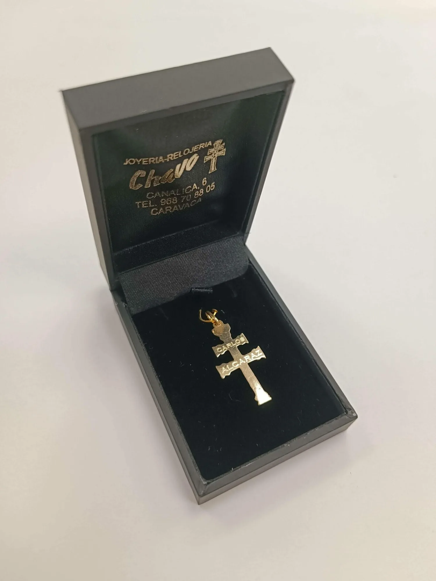 Cruz de Caravaca Personalizada Oro18k | 29mm - Imagen 3