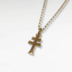 cruz de caravaca lisa opcion de grabar nombre