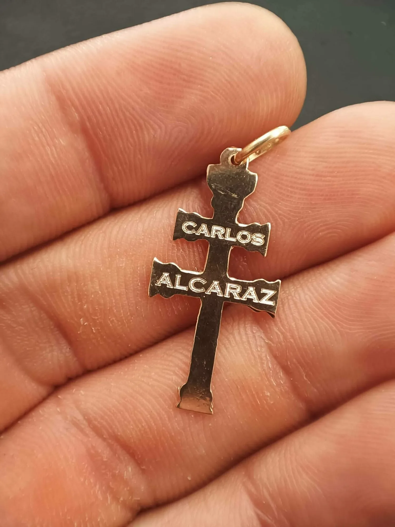 Cruz de Caravaca Personalizada Oro18k | 29mm - Imagen 6