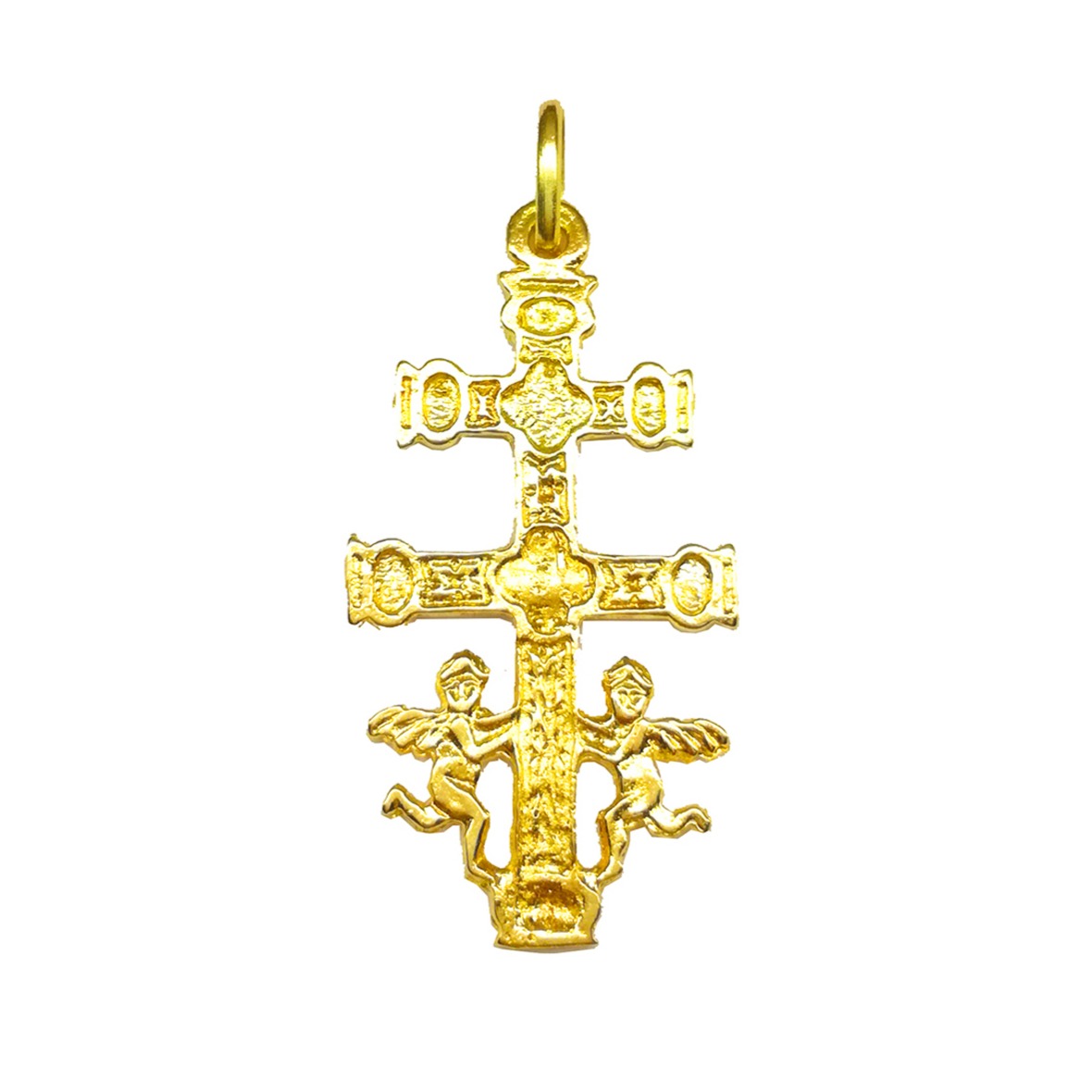 cruz de Caravaca con ángeles