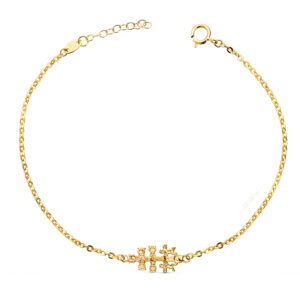 Pulsera Cruz de Caravaca oro