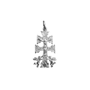 Cruz de Caravaca plata angeles