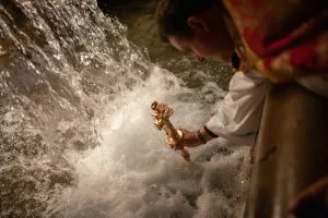 ritual bendición de las aguas vera cruz de caravaca
