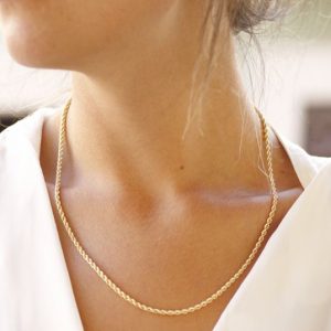 cadena de oro 18k