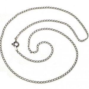 cadena de plata unisex