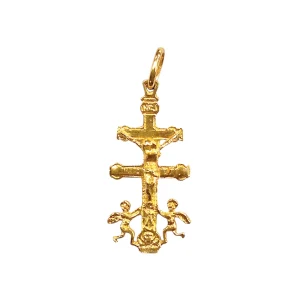 Cruz de Caravaca oro