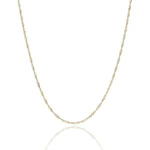 cadena de oro singapur larga